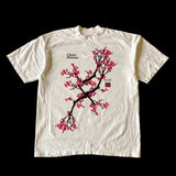 Vintage Harajuku Classic Peach Blossom Print Casual