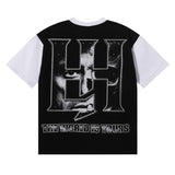 Life hustlers direct injection hip hop printingpure cotton t-shirt g