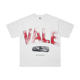 Duaa pure cotton t-shirt g direct injection american street retro printing
