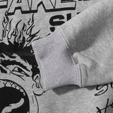 Hoodie Retro abstract print