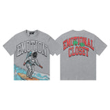 Mixed emotion t-shirt men's rhinestone printing g pure cotton printing