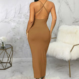 Women Dresses Spring Sexy Sheath Long Sling Dress