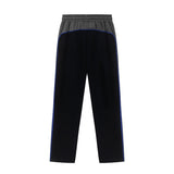 Hip-hop pants american street style small label embroiderfleece-lined sweatpants contrast colorpatchworkcasualjogger pantspants sweatpants