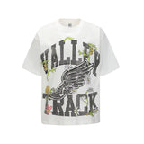 Vale forever t-shirt men's direct injection hip hop street printing g pure cotton