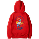 Aesthetic Christian Hoodies Bible Verse Hoodie Women's