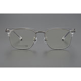 CHH Chrome Hearts Glasses Frameless Pure Titanium Glasses Frame Business