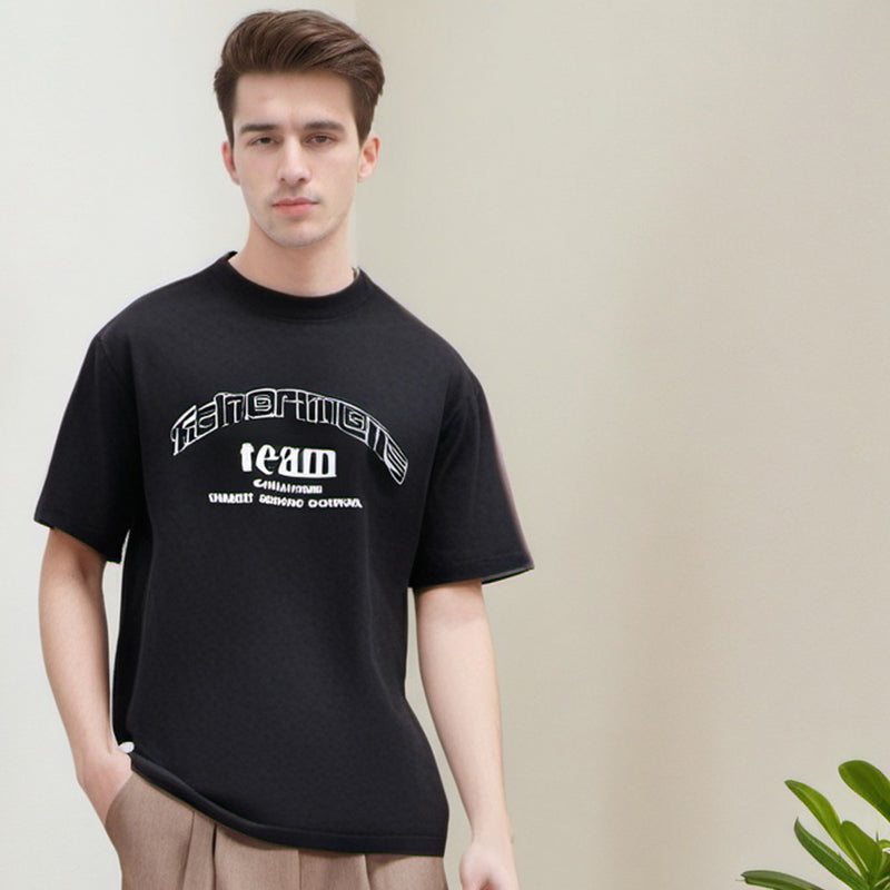 Men's T-shirt Printed Short-Sleeved T-shirt