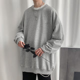 Men Hoodie Spring and Autumn Sweater Men's Korean-Style Loose Casual Students Hong Kong Style