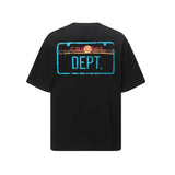 Gallery american street direct injection printingpure cotton t-shirt g