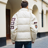 Men Jacket Cotton-Padded Jacket Men's Winter Loose