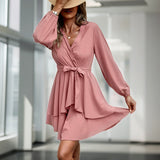 Work Dresses Elegant V-neck Dress
