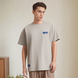 Men T Shirts Summer Vintage Print Short Sleeves T-shirt Men and Women