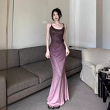 Women Dresses Sling Dress Summer Backless Sexy Dress