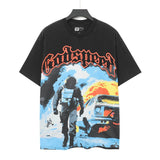 Godspeed men's youth t-shirt - short sleeve, washed print, 100% cotton, american retro style