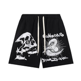 HS Shorts Retro abstract print