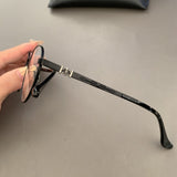 CHH Chrome Hearts Glasses Pure Titanium Ultra Light Vintage Round Myopia Glasses Frame