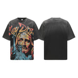 Vale forever t-shirt men's direct injection american hip hop printing g pure cotton