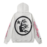Hoodie Retro abstract print