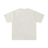 Men's t-shirt with rhinestone print, 100% cotton print