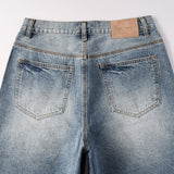 Purple Brand Denim Shorts Rhinestones