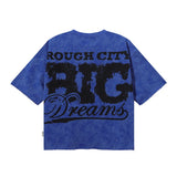 Bkys washed printed cotton t-shirt g