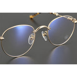 CHH Chrome Hearts Glasses Versatile Literary Retro Round Frame Plain Myopia Glasses Frame