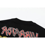 Travis Scott T-Shirt Travis Scott Cactus Jack x Utopia Loose Short Sleeve
