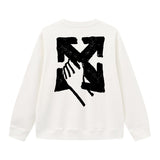 Off OW White Sweatshirt palm