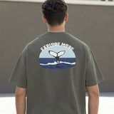 Men T Shirts Summer T-shirt Male Half Sleeve