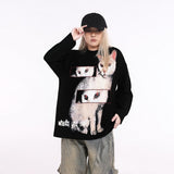 Unisex long-sleeved shirt autumstylish cat