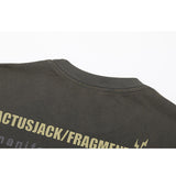 Travis Scott T-Shirt Vintage Loose Short Sleeve T-Shirt