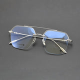 CHH Chrome Hearts Glasses Versatile Vintage Ultra Light Titanium Frame Myopia Frame