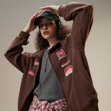Unisex Sweater Baseball Jacket