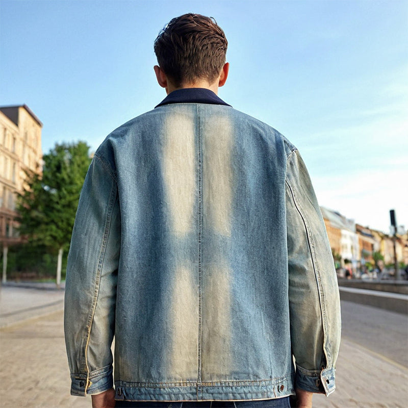 Men Jacket Jacket Men and Women Loose Jacket