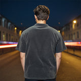 Men T Shirts Vintage Cartoon Printed Short Sleeve T-shirt