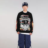 Unisex long-sleeved shirt autumretro