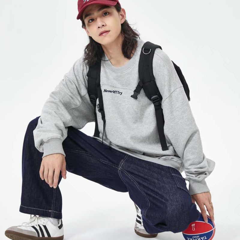 Unisex Sweatshirt Autumn Labeling Sweater