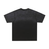 Men's t-shirt with rhinestone print, 100% cotton print