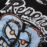 Bkys american hot diamond washed pure cotton t-shirt g direct injection street hip hop printing