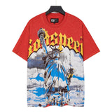 Godspeed men's youth t-shirt - short sleeve, washed print, 100% cotton, american retro style