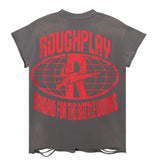 Rough play hot diamond pure cotton t-shirt g direct printing
