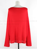 Women Long Sleeve Shirt Women's Autumn and Winter Loose round Neck Upper Clothes Long Sleeves T-shirt