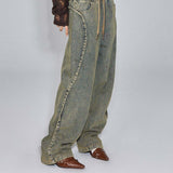 Unisex Pants Autumn Trendy Vintage Jeans