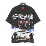 Godspeed men's youth t-shirt - short sleeve, washed print, 100% cotton, american retro style