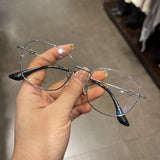 CHH Chrome Hearts Glasses Pure Titanium Ultra Light Retro Versatile Myopia Glasses Frame