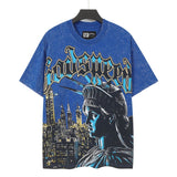 Godspeed men's youth t-shirt - short sleeve, washed print, 100% cotton, american retro style