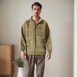 Men Jacket Winter Cotton-Padded Coat Jacket Coat