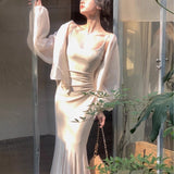 Women Dresses Spring Knitted Sling Dress Dress Sexy Skirt