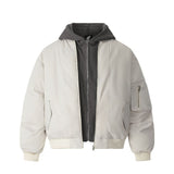 Unisex Down Jacket Winter Thickened Hooded Padded Jacket