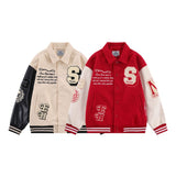 Varsity Jacket Vintage Baggy Coat
